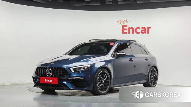 Mercedes-Benz A-Class W177 2023 Синий из Кореи