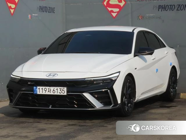 Hyundai The New Avante (CN7) 2025 Белый из Кореи