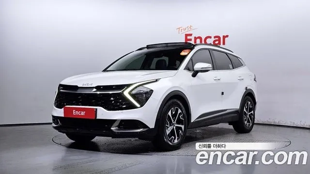 Kia Sportage 5th Generation Hybrid 2023 Белый из Кореи