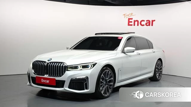 BMW 7 Series (G11) 2021 Белый из Кореи