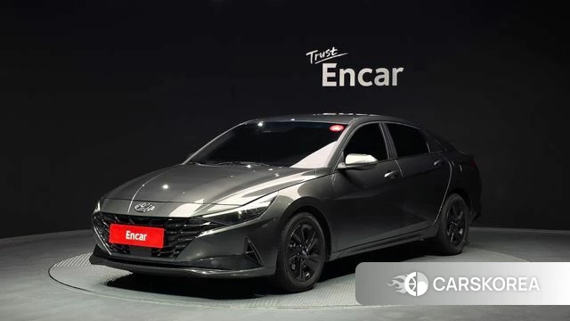 Hyundai Avante (CN7) 2022 Серый из Кореи