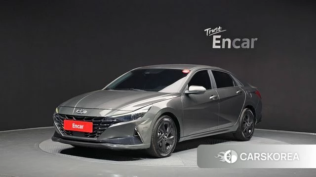Hyundai Avante (CN7) 2022 Серый из Кореи