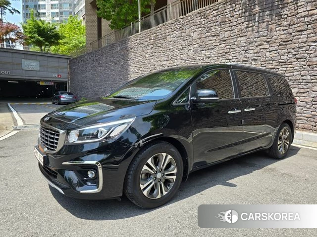 Kia The New Carnival 2019 Черный из Кореи