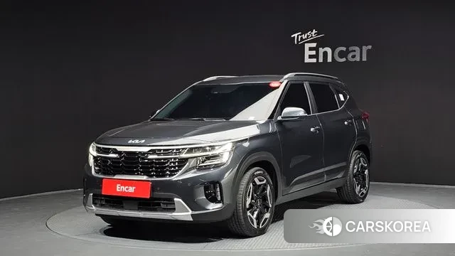 Kia The New Seltos 2022 Серый из Кореи