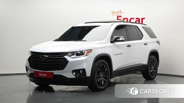 Chevrolet (GM Daewoo) Traverse 2021 Белый из Кореи