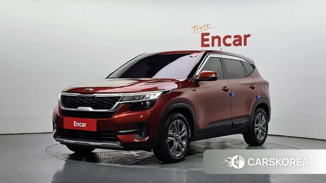 Kia Seltos 2020 Оранжевый из Кореи