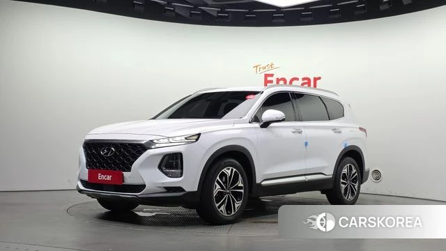 Hyundai Santa Fe TM 2018 Белый из Кореи