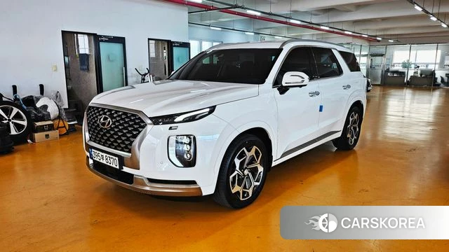 Hyundai Palisade 2021 Белый из Кореи