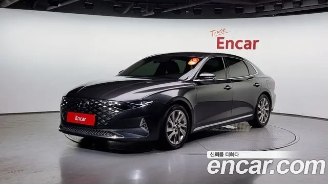 Hyundai The New Grandeur IG Hybrid 2020 Серый из Кореи