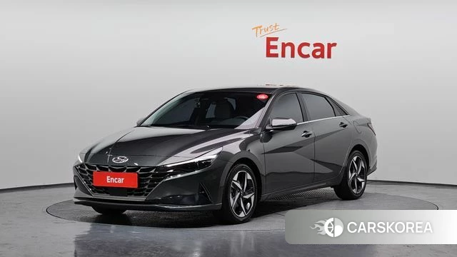 Hyundai Avante (CN7) 2021 Серый из Кореи