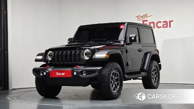 Jeep Wrangler (JL) 2024 Черный из Кореи