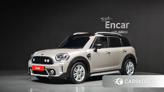 Mini Cooper Countryman 2022 Серебристо-серый из Кореи