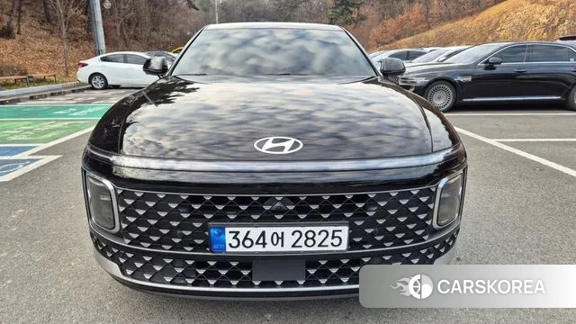 Hyundai Grandeur Hybrid (GN7) 2024 Черный из Кореи