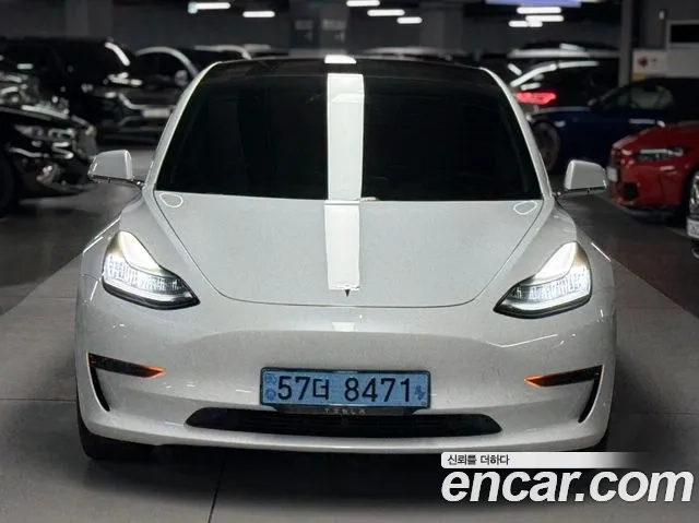 Tesla Model 3 2020 Белый из Кореи