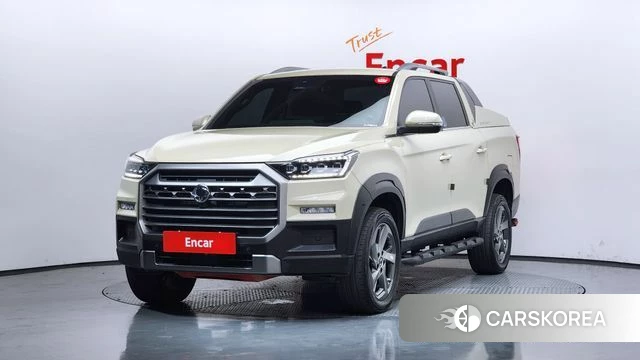 Ssangyong The New Rexton Sport 2023 Жемчужный цвет из Кореи