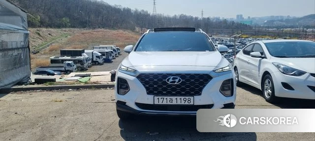 Hyundai Santa Fe TM 2019 Белый из Кореи