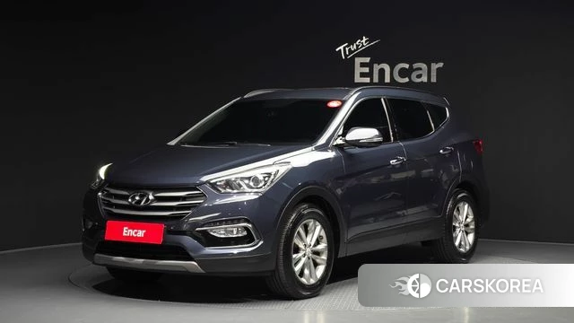 Hyundai Santa Fe The Prime 2018 Синий из Кореи