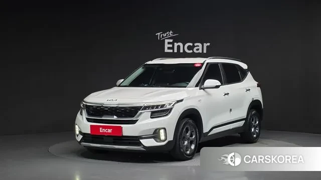 Kia Seltos 2022 Белый из Кореи