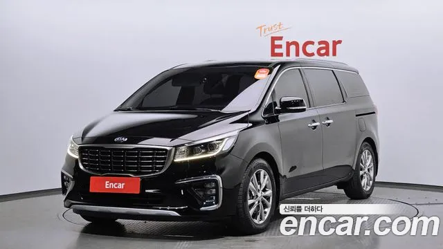 Kia The New Carnival 2019 Черный из Кореи
