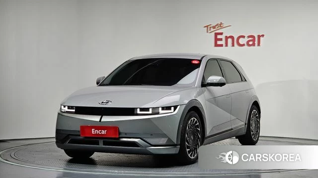 Hyundai Ionic 5 2021 Серебристо-серый из Кореи