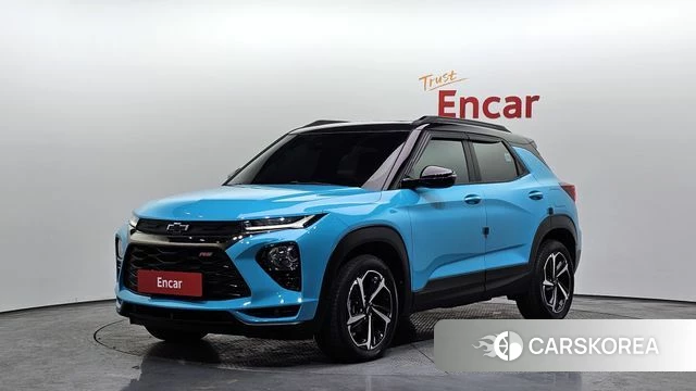 Chevrolet (GM Daewoo) Trailblazer 2020 Синий из Кореи