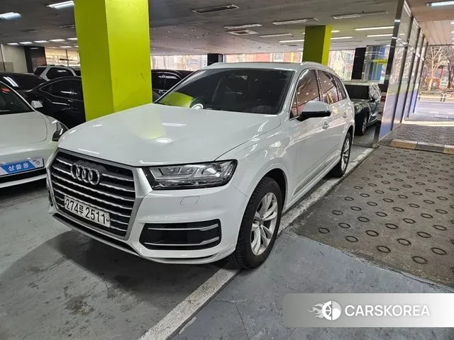 Audi Q7 (4M) 2019 Белый из Кореи
