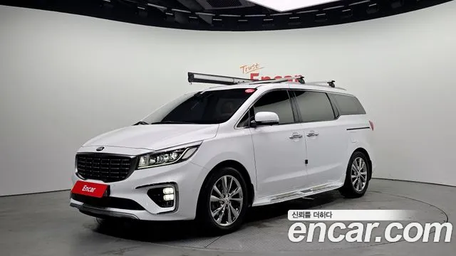 Kia The New Carnival 2018 Белый из Кореи