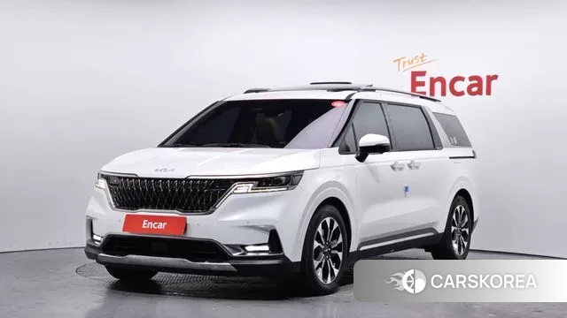 Kia Carnival 4th generation 2021 Белый из Кореи