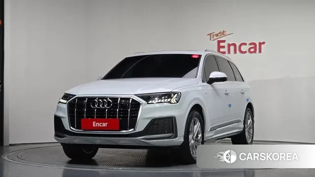Audi Q7 (4M) 2022 Белый из Кореи