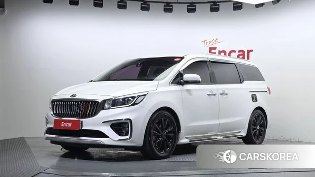 Kia The New Carnival 2019 Белый из Кореи