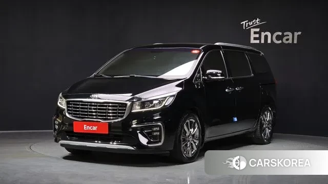 Kia The New Carnival 2018 Черный из Кореи