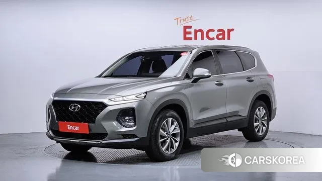 Hyundai Santa Fe TM 2018 Серый из Кореи