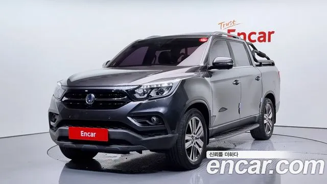 Ssangyong Rexton Sports 2018 Серый из Кореи