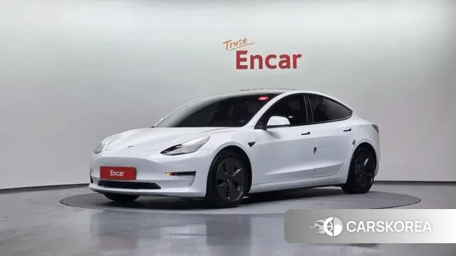 Tesla Model 3 2022 Белый из Кореи