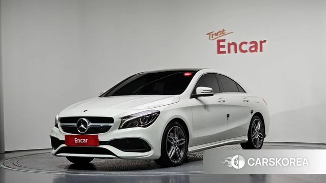 Mercedes-Benz CLA-Class C117 2018 Белый из Кореи