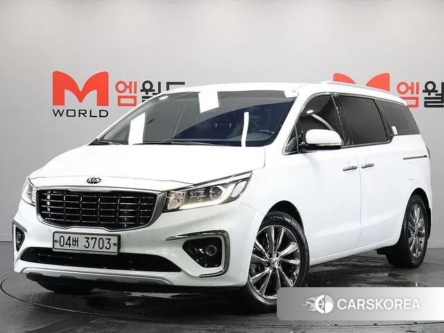 Kia The New Carnival 2018 Белый из Кореи