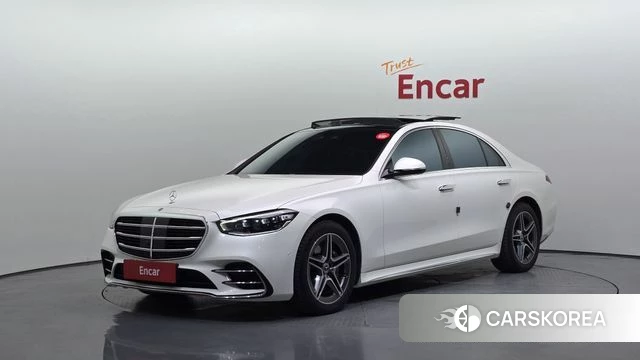 Mercedes-Benz S-Class W223 2023 Белый из Кореи