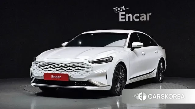 Kia K8 2023 Белый из Кореи