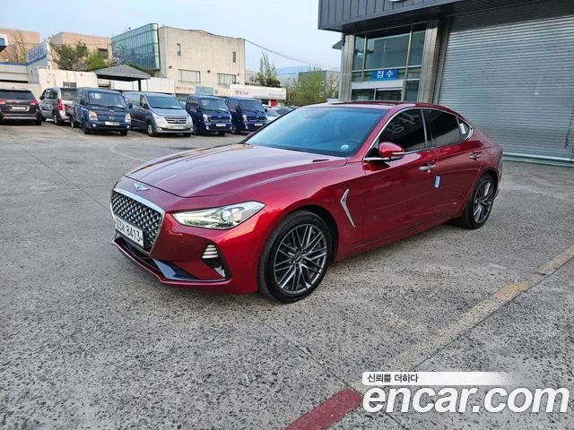 Genesis G70 2018 Красный из Кореи