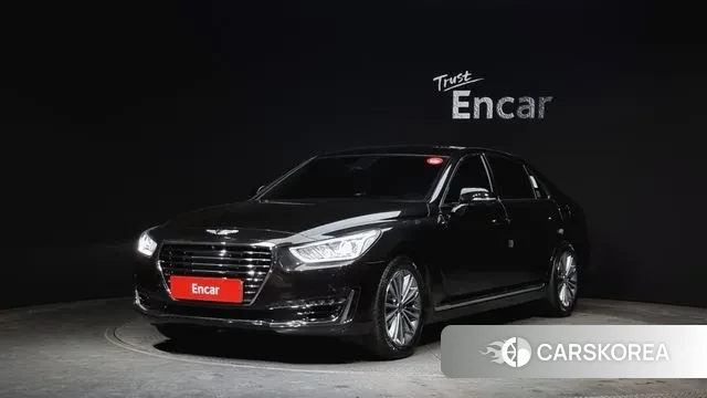Genesis EQ900 2018 Черный из Кореи
