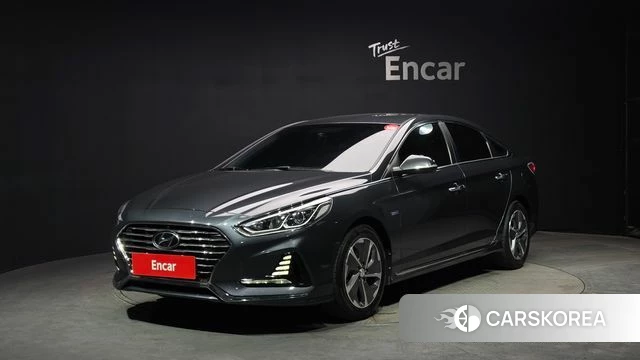 Hyundai Sonata New Rise Hybrid 2018 Серый из Кореи