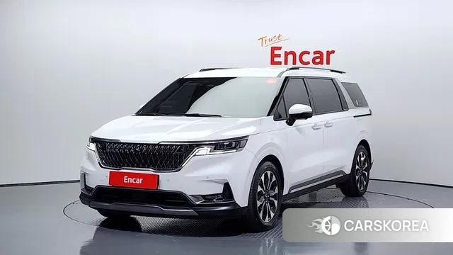 Kia Carnival 4th generation 2021 Белый из Кореи