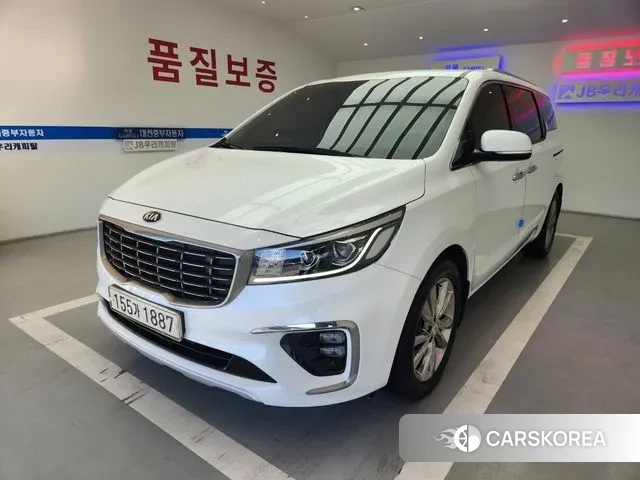 Kia The New Carnival 2019 Белый из Кореи