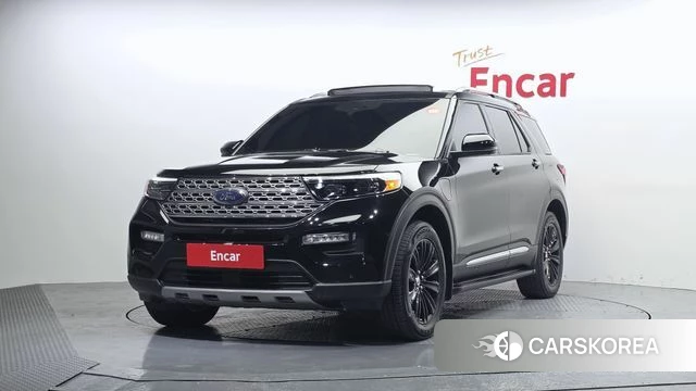Ford Explorer 6th Generation 2021 Черный из Кореи
