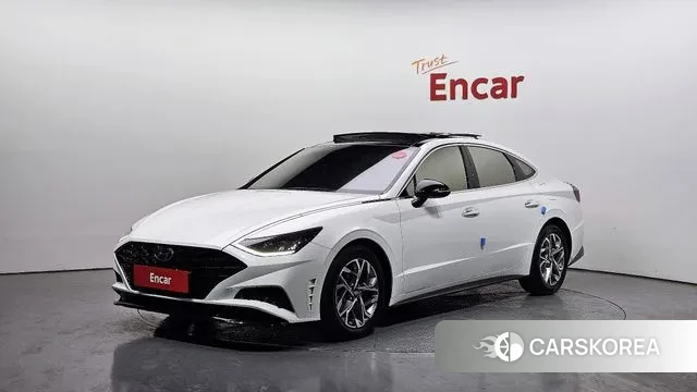 Hyundai Sonata (DN8) 2020 Белый из Кореи