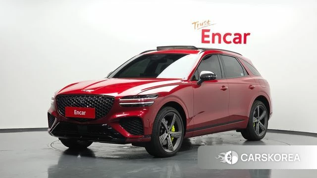 Genesis GV70 2021 Красный из Кореи
