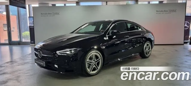 Mercedes-Benz CLA-Class C118 2024 Черный из Кореи