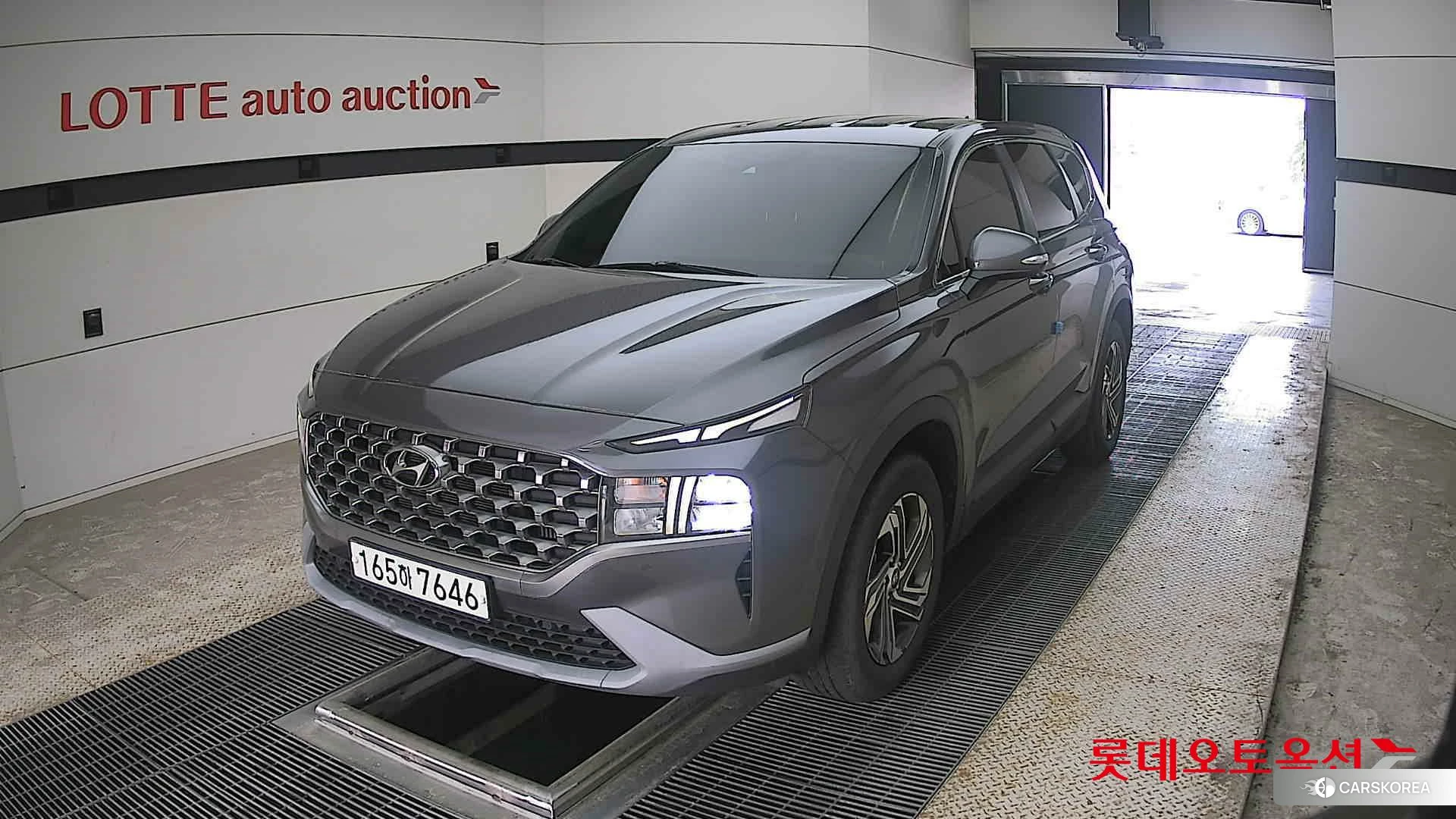 Hyundai Santa Fe 2022 Magnetic Grey Metallic из Кореи