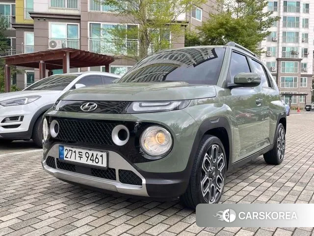 Hyundai Casper 2022 Светло-зеленый из Кореи