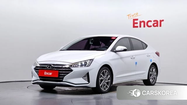 Hyundai The New Avante AD 2019 Белый из Кореи